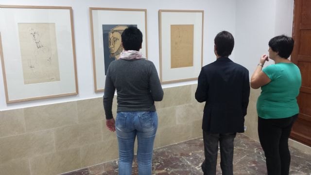 Una colección de dibujos de José María Párraga se expone en Calasparra dentro del proyecto ´Itinerarios´ de Cultura
