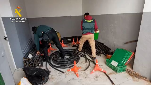 La Guardia Civil desmantela un grupo delictivo que sustraía cableado de cobre en la comarca del Noroeste